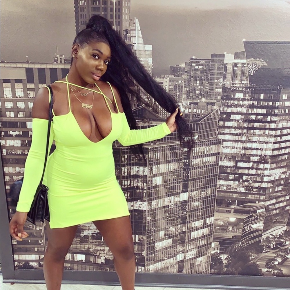 Sexy mini dress